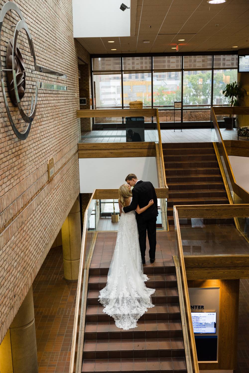Wedding at the L.V. Eberhard Center
